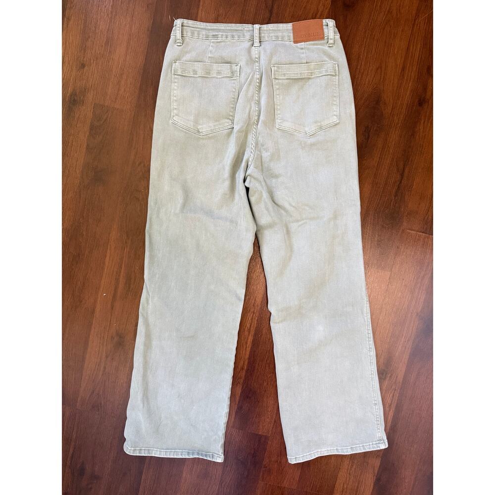 Judy Blue Greenwich Front Seam High Rise Straight Leg Jeans Sz 31 Boho Casual - Picture 2 of 6
